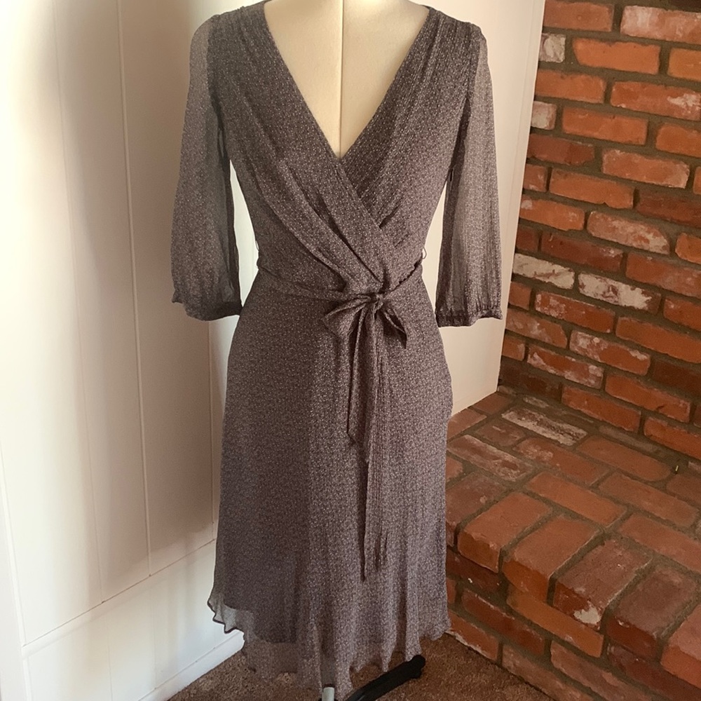 Banana Republic Silk Floral Dress (size 2)